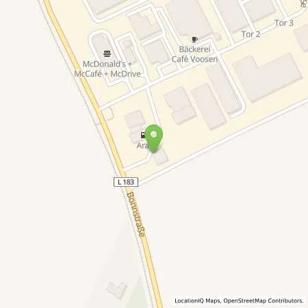 Standortübersicht der Tankstelle Aral Tankstelle in 50259 Pulheim