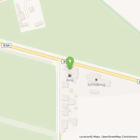 Standortübersicht der Tankstelle Fricke in 33129 Delbrück