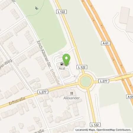 Standortübersicht der Tankstelle Aral Tankstelle in 50170 Kerpen (Sindorf)
