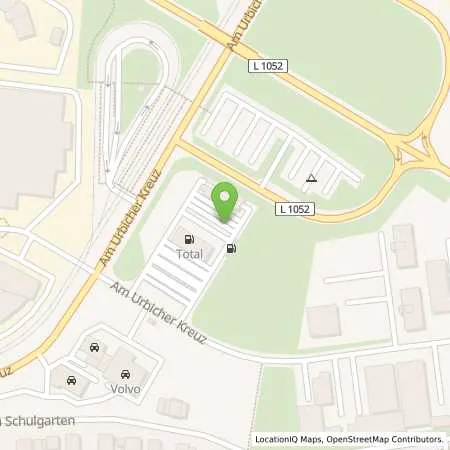 Standortübersicht der Tankstelle TotalEnergies Erfurt in 99099 Erfurt