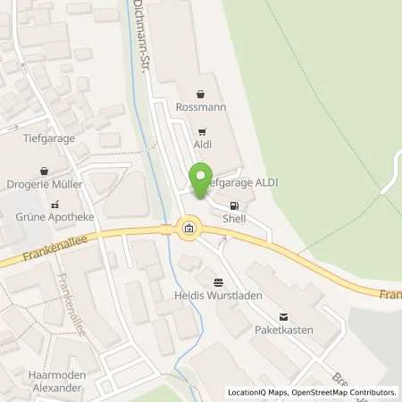 Standortübersicht der Tankstelle Shell Kelkheim Wilhelm-Dichmann-Str. 1 in 65779 Kelkheim