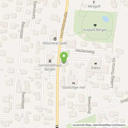 Standortübersicht der Tankstelle Esso Tankstelle in 83346 BERGEN