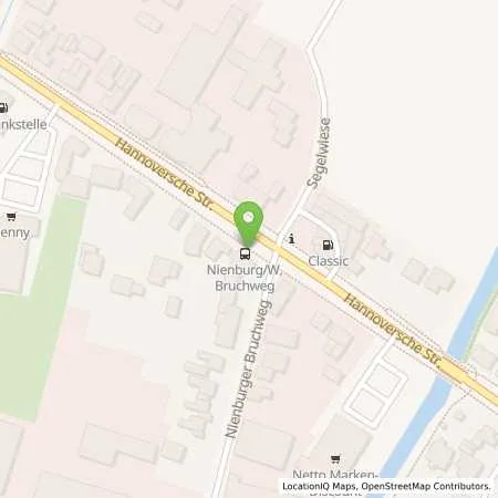 Standortübersicht der Tankstelle Nienburg in 31582 Nienburg