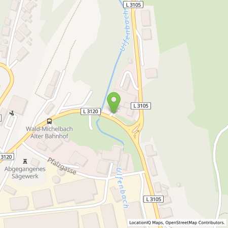 Standortübersicht der Benzin-Super-Diesel Tankstelle: Shell Wald-Michelbach Ludwigstr. 168 in 69483, Wald-Michelbach