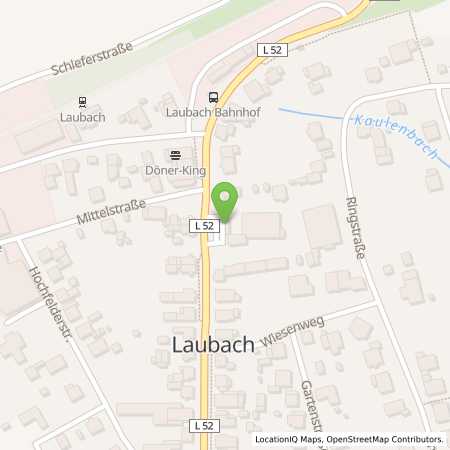 Standortübersicht der Benzin-Super-Diesel Tankstelle: Marion Haupt  in 56759, Laubach
