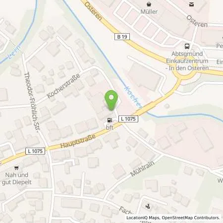 Standortübersicht der Tankstelle bft- Tankstelle Autohaus Karl Funk e.k in 73453 Abtsgmünd
