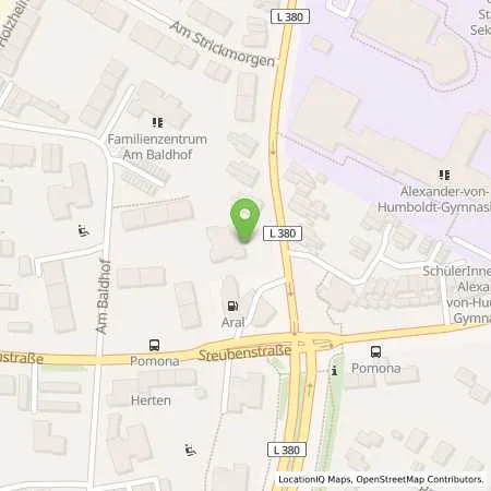 Standortübersicht der Tankstelle Aral Tankstelle in 41464 Neuss