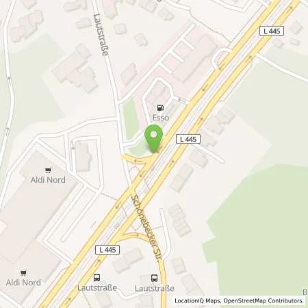 Standortübersicht der Tankstelle Esso Tankstelle in 45359 ESSEN