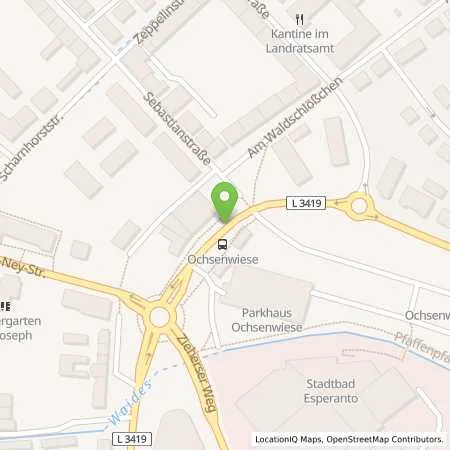 Standortübersicht der Tankstelle Aral Tankstelle in 36037 Fulda