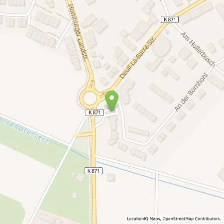 Standortübersicht der Tankstelle TotalEnergies Frankfurt in 60437 Frankfurt