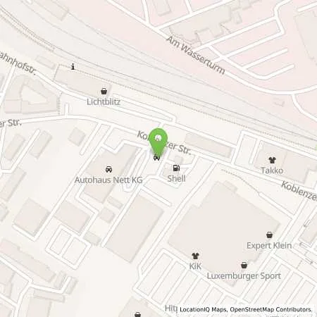 Standortübersicht der Tankstelle Shell Mayen Koblenzer Str. 152-154 in 56727 Mayen