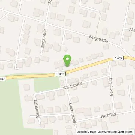 Standortübersicht der Tankstelle Pelo TSBG GmbH in 34596 Bad Zwesten