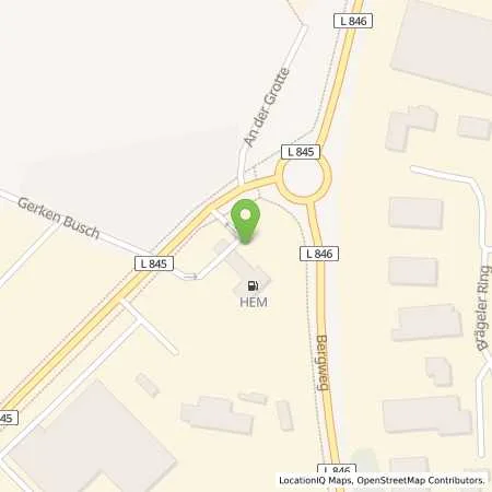 Standortübersicht der Tankstelle Lohne, Vechtaer Str. 64 in 49393 Lohne