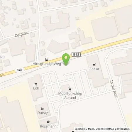 Standortübersicht der Tankstelle Aral Tankstelle in 57334 Bad Laasphe