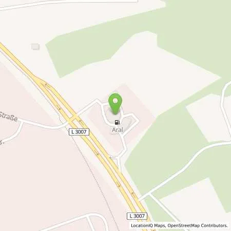 Standortübersicht der Tankstelle Aral Tankstelle in 07546 Gera
