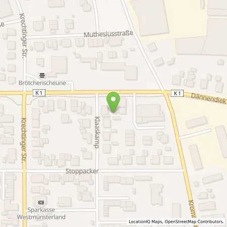 Standortübersicht der Tankstelle Shell Rhede Daennendiek 8 in 46414 Rhede