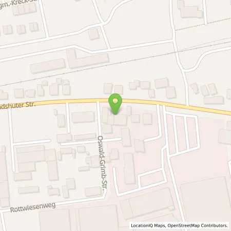 Standortübersicht der Tankstelle Rottaler Autohöfe Kurt Lehner in 84307 Eggenfelden