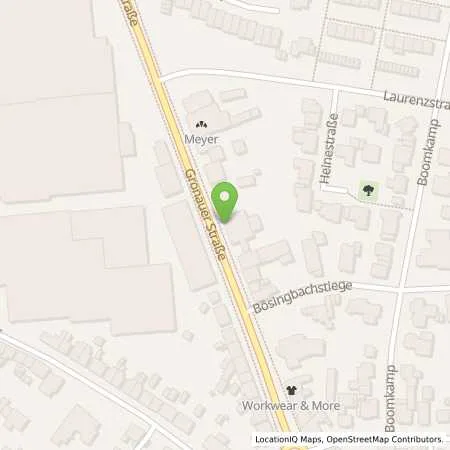 Standortübersicht der Tankstelle SB Gronau Gronauer Str. 90-94 in 48599 Gronau