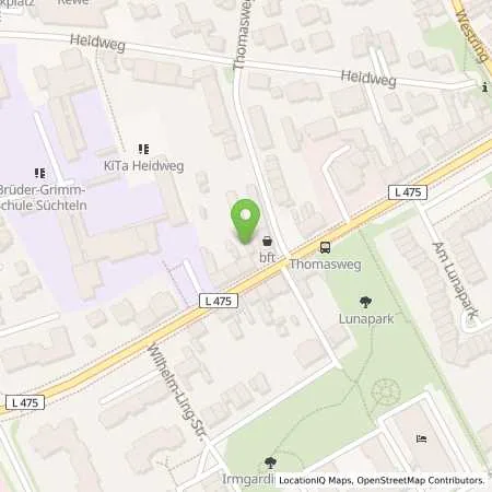 Standortübersicht der Tankstelle Viersen, Hindenburgstr. 46 in 41749 Viersen