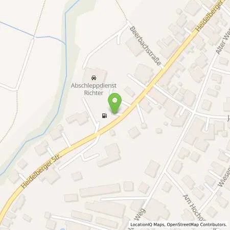 Standortübersicht der Tankstelle TotalEnergies Reichelsheim in 64385 Reichelsheim