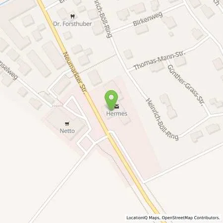 Standortübersicht der Tankstelle Berg Neumarkter Str. 41 in 92348 Berg