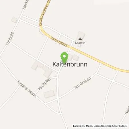 Standortübersicht der Tankstelle Helmut Witzel in 92700 Kaltenbrunn