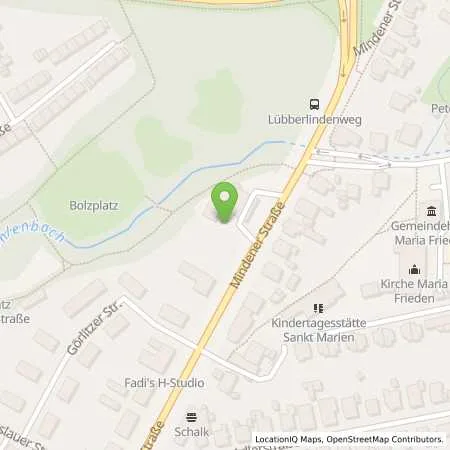 Standortübersicht der Tankstelle Aral Tankstelle in 32049 Herford