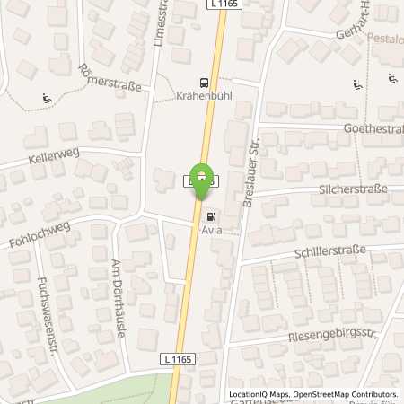 Standortübersicht der Benzin-Super-Diesel Tankstelle: AVIA Xpress Automatentankstelle  in 73457, Essingen