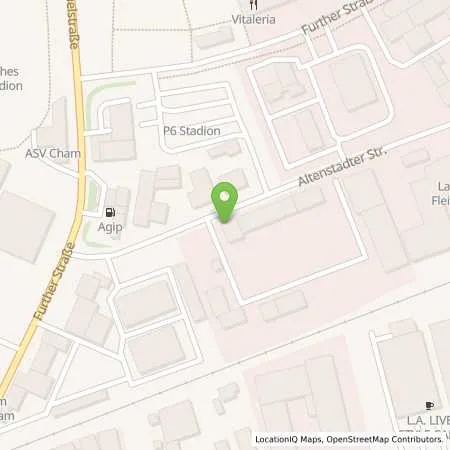 Standortübersicht der Tankstelle BayWa Tankstelle Cham in 93413 Cham