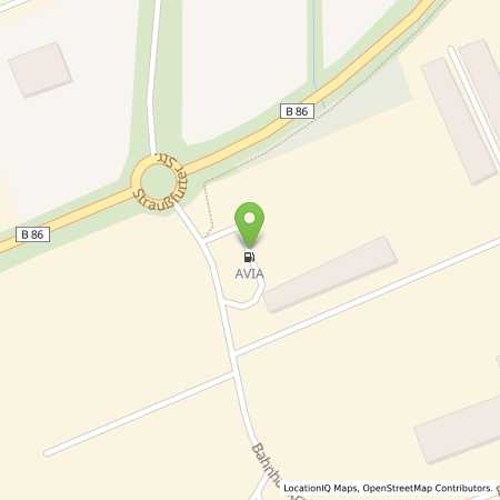 Standortübersicht der Benzin-Super-Diesel Tankstelle: AVIA Tankstelle in 99631, Weissensee