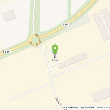 Standortübersicht der Tankstelle AVIA Tankstelle in 99631 Weissensee