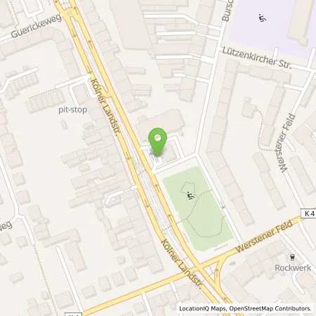 Standortübersicht der Tankstelle PM in 40591 Düsseldorf