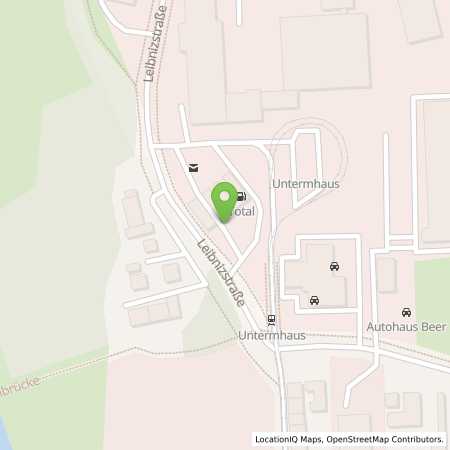 Standortübersicht der Benzin-Super-Diesel Tankstelle: TotalEnergies Gera in 07548, Gera