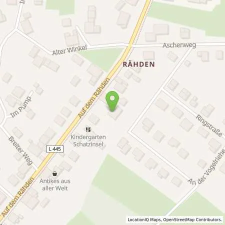 Standortübersicht der Tankstelle Tankstelle Rakelbusch Auhagen in 31553 Auhagen