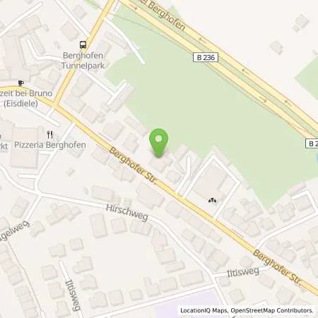 Standortübersicht der Tankstelle Tankstelle Berghofen in 44269 Dortmund