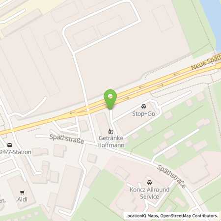 Standortübersicht der Benzin-Super-Diesel Tankstelle: TotalEnergies Berlin in 12359, Berlin