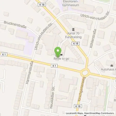 Standortübersicht der Tankstelle Aral Tankstelle in 67549 Worms