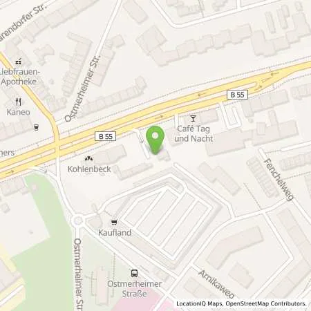 Standortübersicht der Tankstelle Aral Tankstelle in 51109 Köln