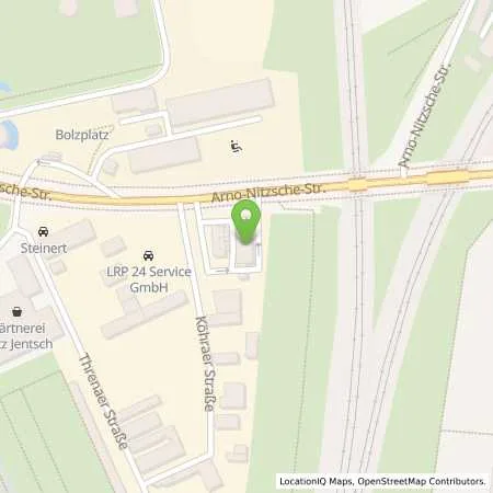 Standortübersicht der Tankstelle TotalEnergies Leipzig in 04277 Leipzig