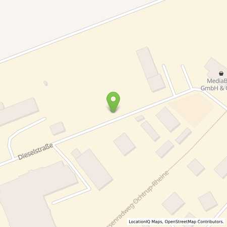 Standortübersicht der Benzin-Super-Diesel Tankstelle: Pludra Tankpunkt Neuenkirchen in 48485, Neuenkirchen