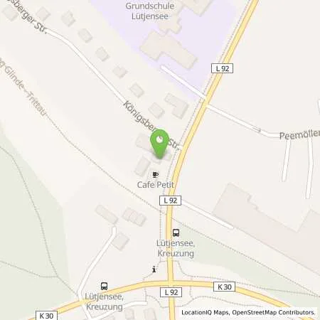 Standortübersicht der Tankstelle OIL! Tankstelle Lütjensee in 22952 Lütjensee