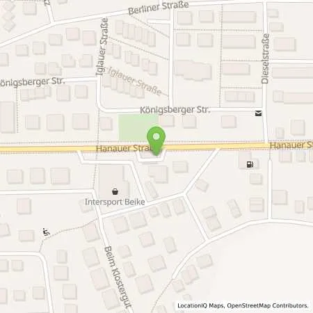 Standortübersicht der Tankstelle Alzenau in 63755 Alzenau