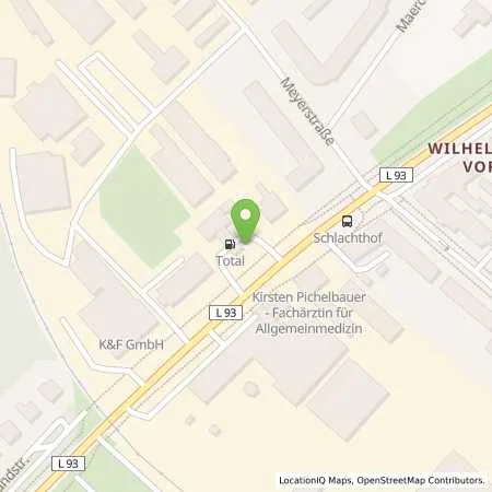 Standortübersicht der Tankstelle TotalEnergies Brandenburg in 14776 Brandenburg an der Havel