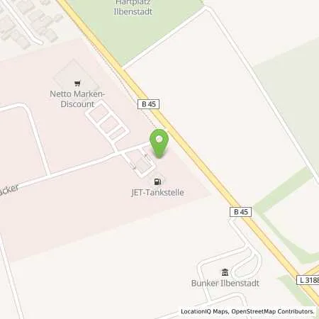 Standortübersicht der Tankstelle JET NIDDATAL AM STEINACKER 1 in 61194 NIDDATAL