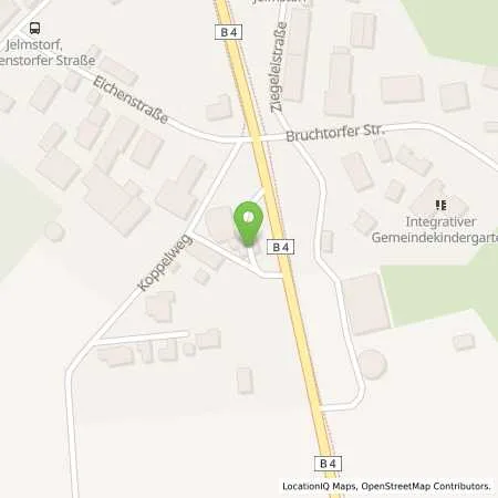 Standortübersicht der Tankstelle Jelmstorf in 29585 Jelmstorf