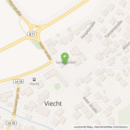 Standortübersicht der Benzin-Super-Diesel Tankstelle: Senftl GmbH in 84174, Eching-Viecht