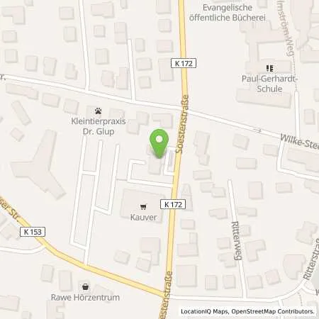 Standortübersicht der Tankstelle Soesten Tank in 49661 Cloppenburg