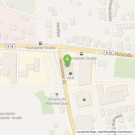 Standortübersicht der Tankstelle Aral Tankstelle in 42781 Haan