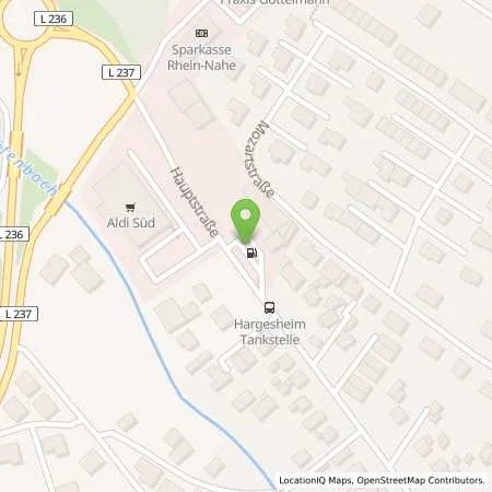 Standortübersicht der Tankstelle Aral Tankstelle in 55595 Roxheim