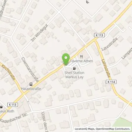 Standortübersicht der Tankstelle Shell Neuhaeusel Hauptstr. 11 in 56335 Neuhaeusel